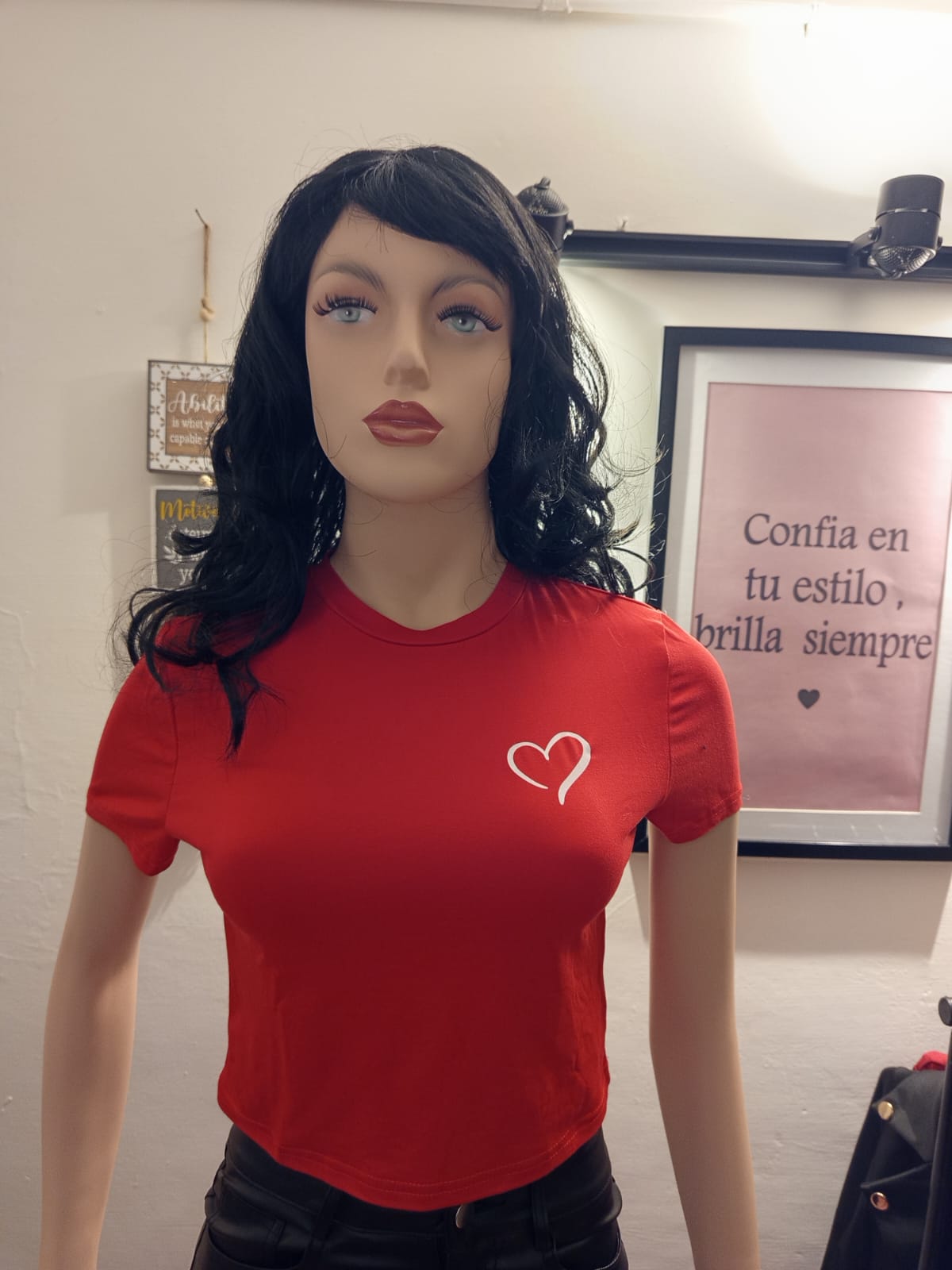 Camiseta Oversize Roja