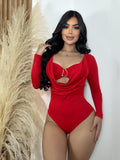 ✨ Body Licrado Rojo Pasión