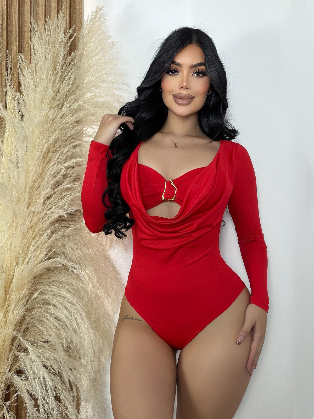 ✨ Body Licrado Rojo Pasión